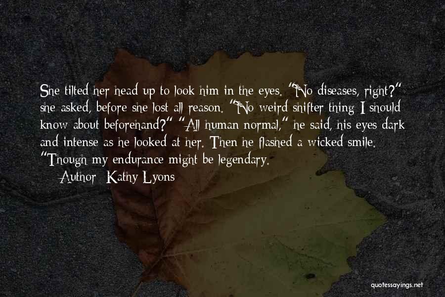 Lost In Her Eyes Quotes By Kathy Lyons