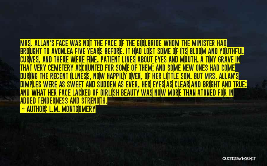 Lost In Her Eyes Quotes By L.M. Montgomery