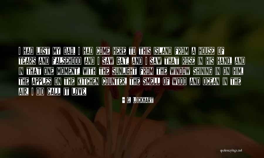 Lost In The Ocean Quotes By E. Lockhart Lost In The Ocean Quotes By E. Lockhart