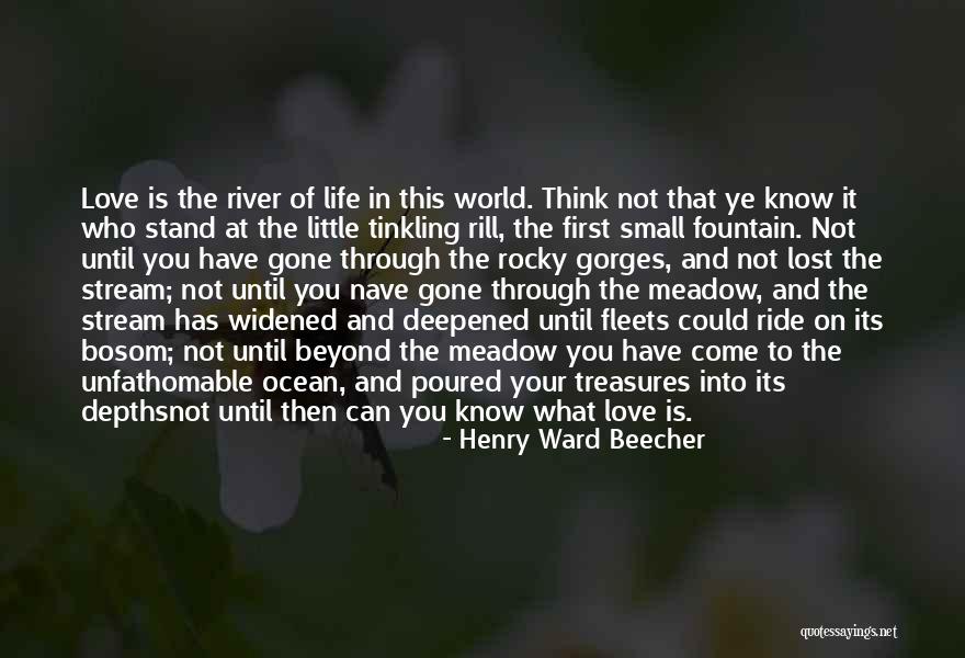 Lost In The Ocean Quotes By Henry Ward Beecher Lost In The Ocean Quotes By Henry Ward Beecher