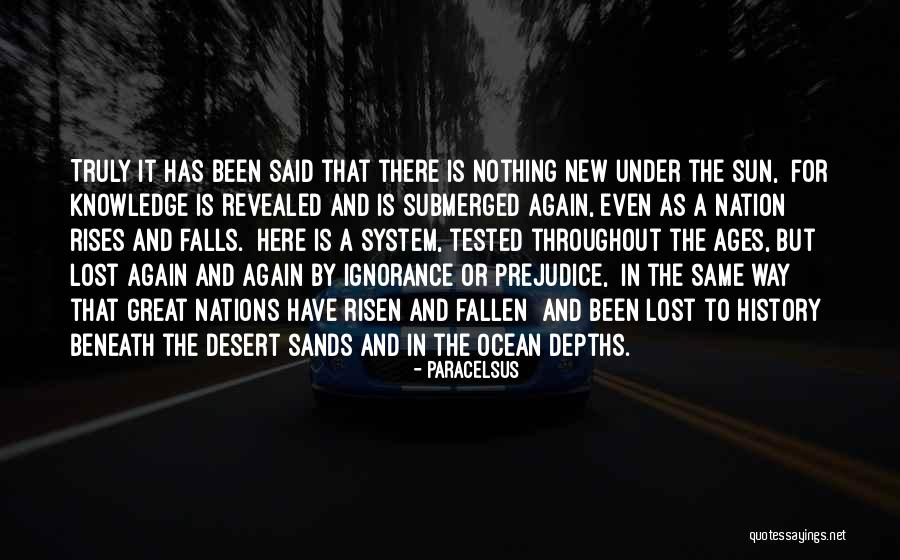 Lost In The Ocean Quotes By Paracelsus Lost In The Ocean Quotes By Paracelsus