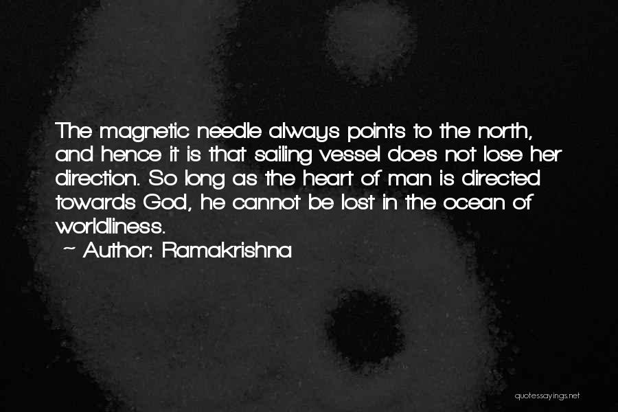 Lost In The Ocean Quotes By Ramakrishna
