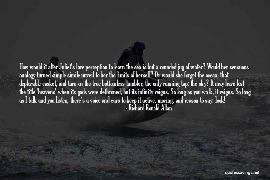 Lost In The Ocean Quotes By Richard Ronald Allan