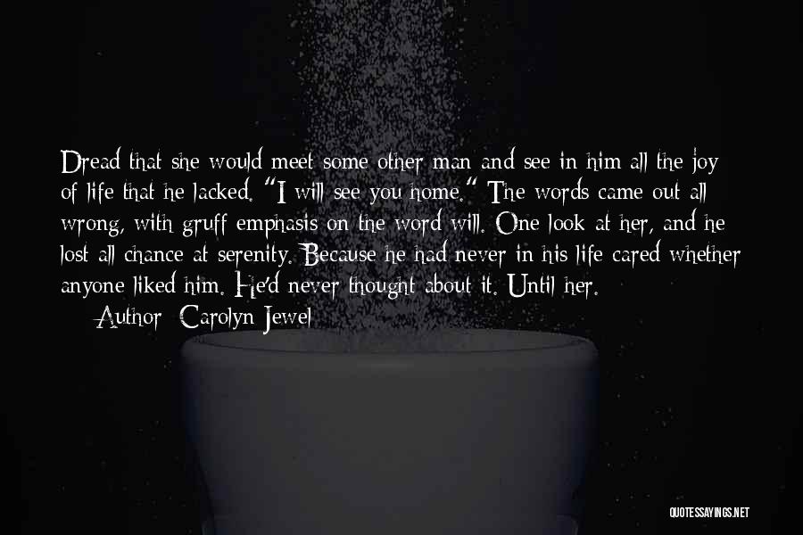 Lost In Thought About You Quotes By Carolyn Jewel
