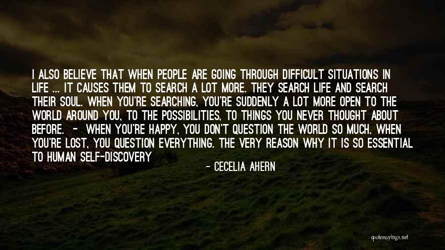 Lost In Thought About You Quotes By Cecelia Ahern