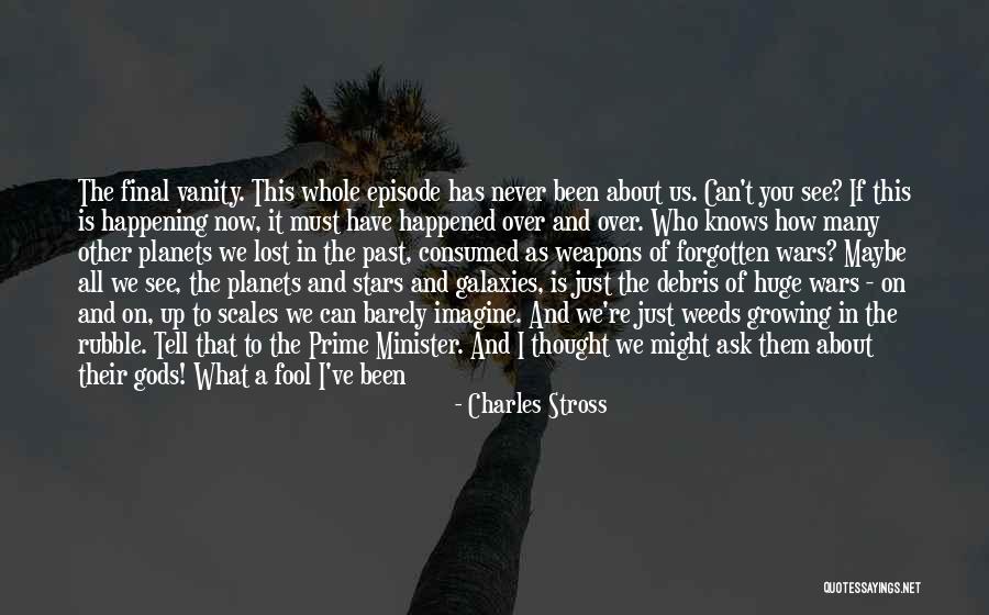 Lost In Thought About You Quotes By Charles Stross