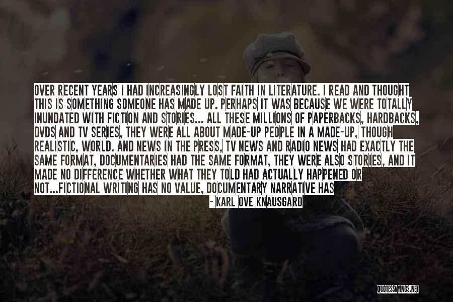 Lost In Thought About You Quotes By Karl Ove Knausgard