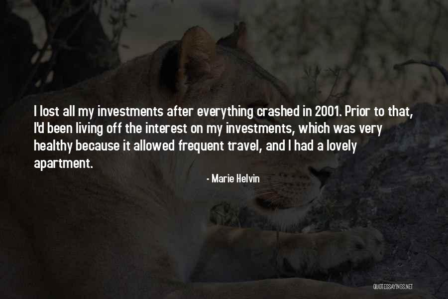 Lost Interest Quotes By Marie Helvin Lost Interest Quotes By Marie Helvin