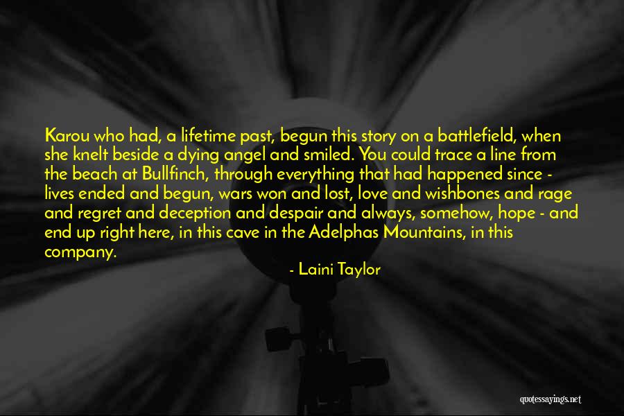 Lost Love Regret Quotes By Laini Taylor Lost Love Regret Quotes By Laini Taylor