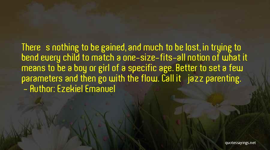 Lost Match Quotes By Ezekiel Emanuel