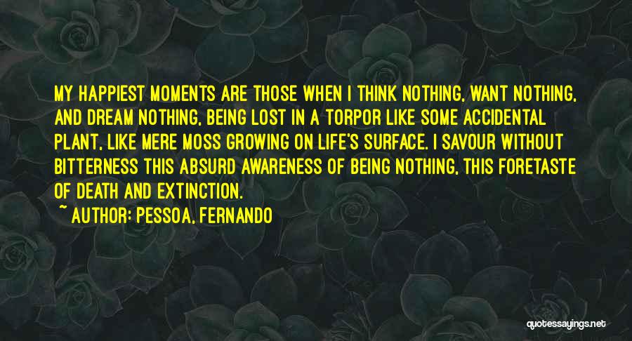 Lost Moments Quotes By Pessoa, Fernando