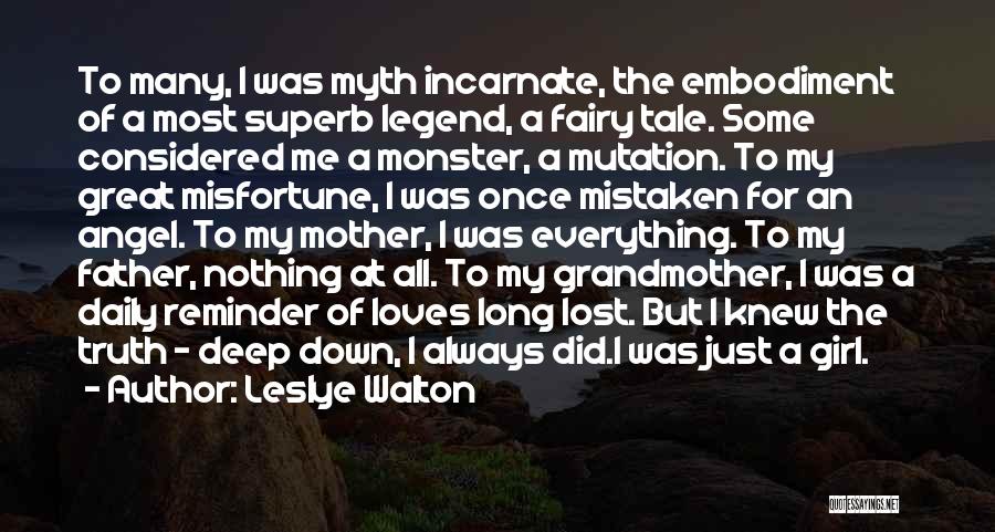 Lost My Girl Quotes By Leslye Walton