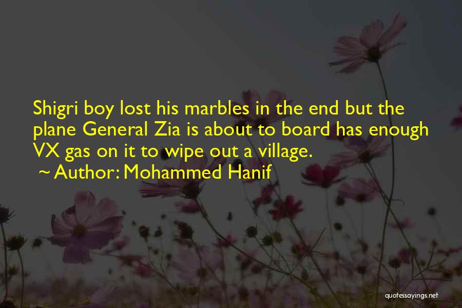 Lost My Marbles Quotes By Mohammed Hanif