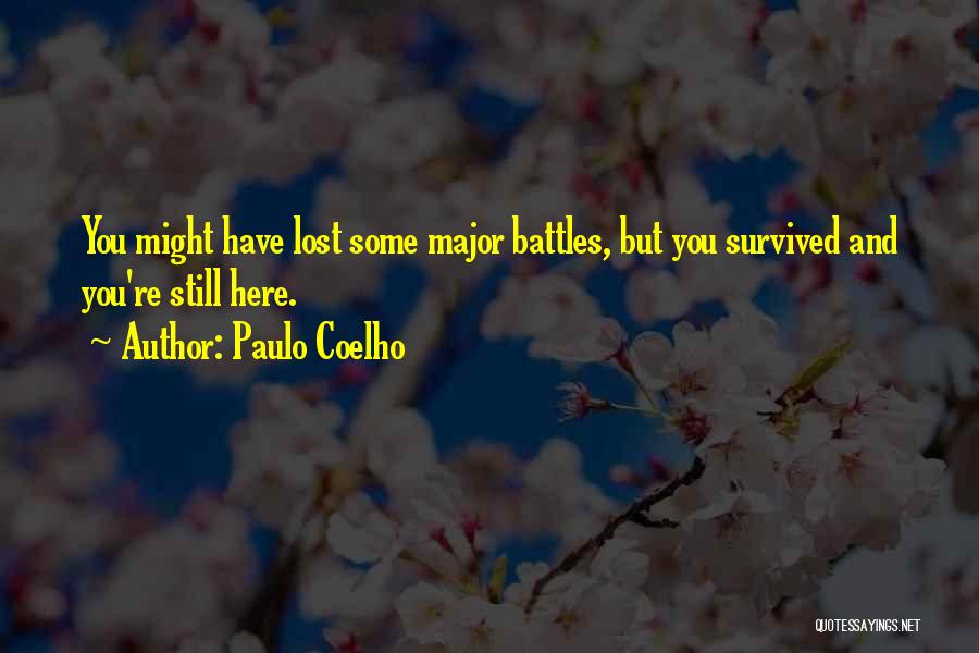 Lost Myself Somewhere Quotes By Paulo Coelho