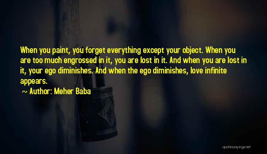 Lost Object Quotes By Meher Baba