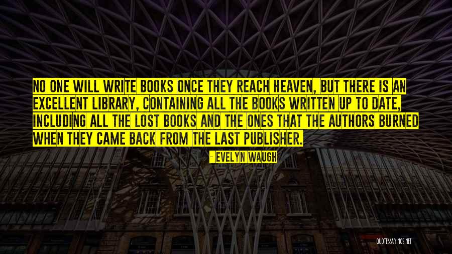 Lost Ones Quotes By Evelyn Waugh