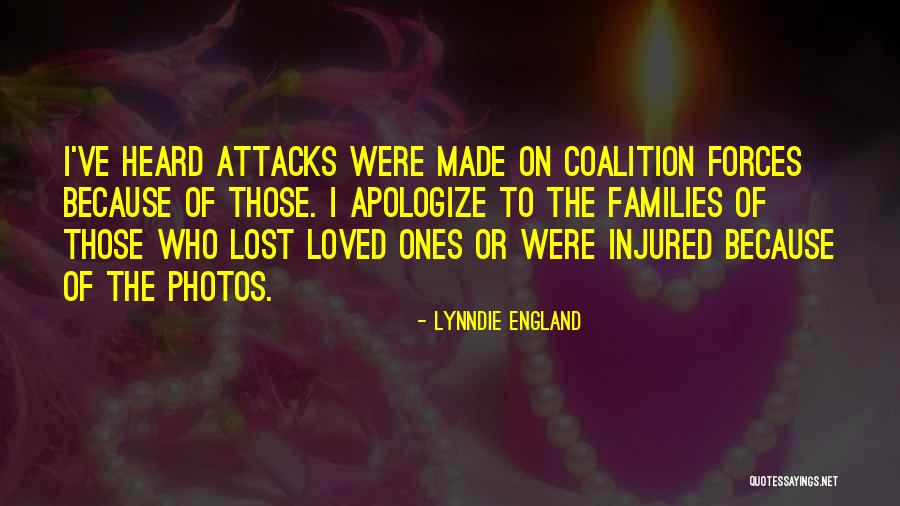 Lost Ones Quotes By Lynndie England