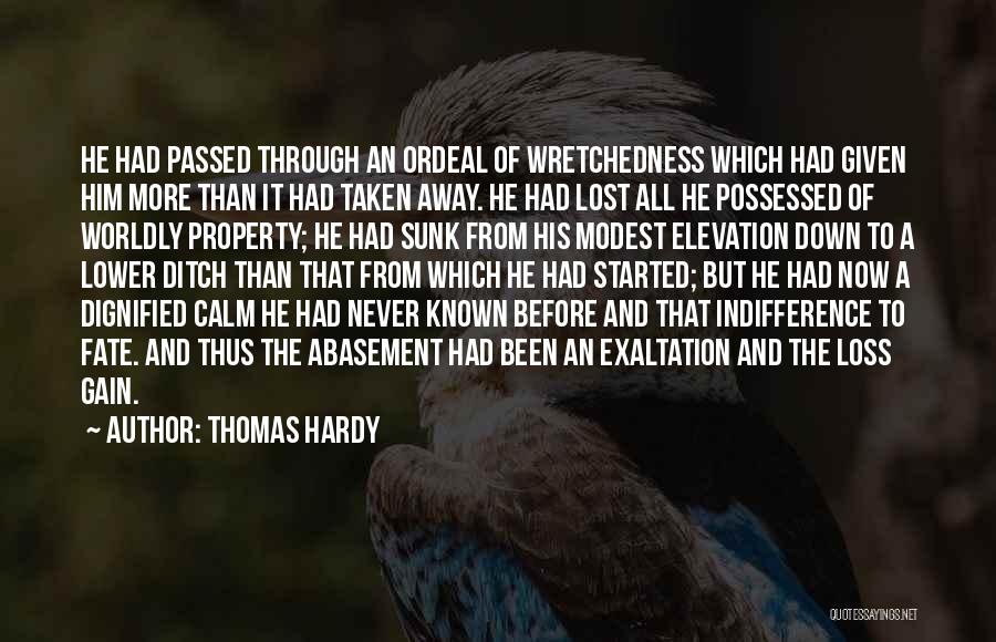 Lost Property Quotes By Thomas Hardy