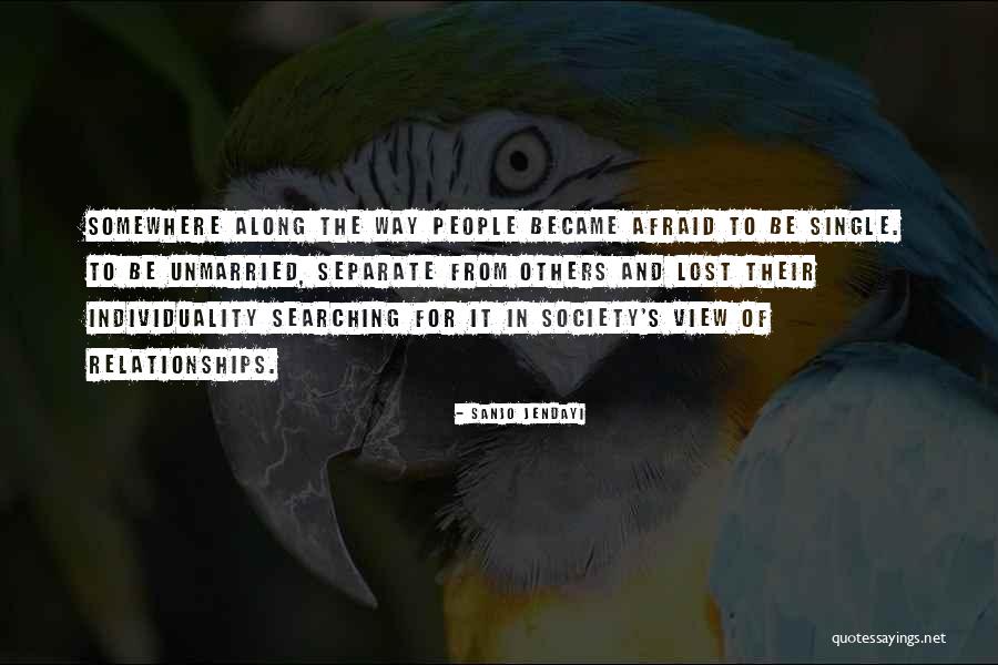 Lost Society Quotes By Sanjo Jendayi Lost Society Quotes By Sanjo Jendayi