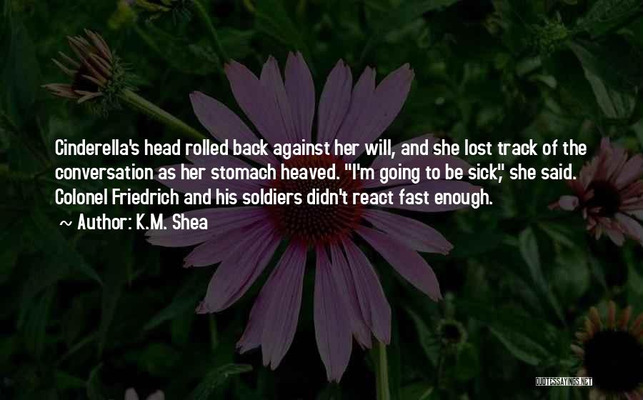 Lost Soldiers Quotes By K.M. Shea