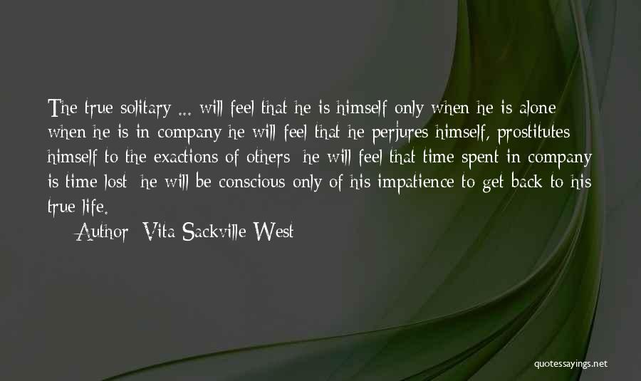 Lost Solitary Quotes By Vita Sackville-West