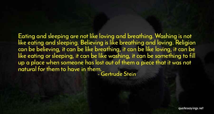 Lost Someone Quotes By Gertrude Stein Lost Someone Quotes By Gertrude Stein