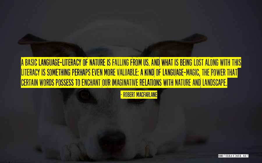 Lost Something Valuable Quotes By Robert Macfarlane Lost Something Valuable Quotes By Robert Macfarlane