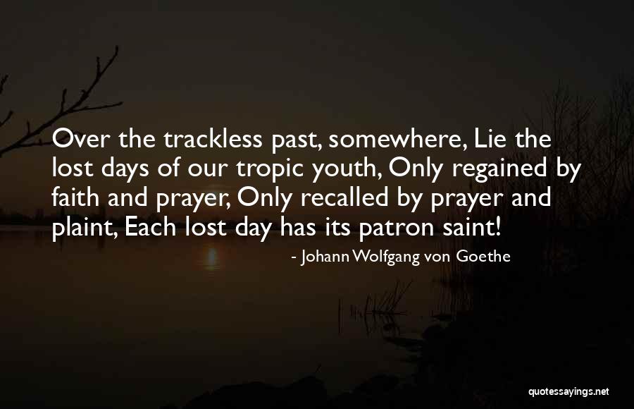 Lost Somewhere Quotes By Johann Wolfgang Von Goethe