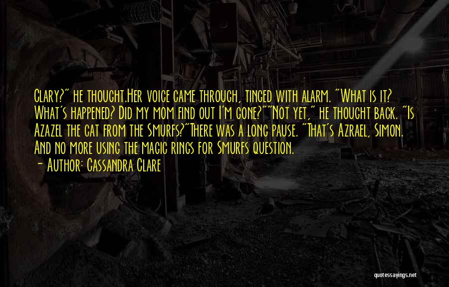 Lost Souls Quotes By Cassandra Clare