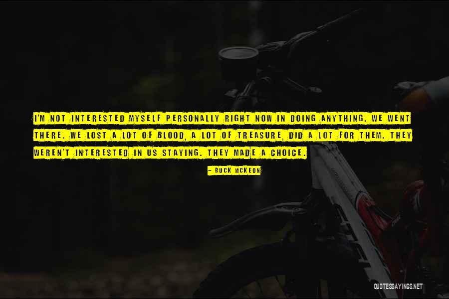 Lost Treasure Quotes By Buck McKeon Lost Treasure Quotes By Buck McKeon