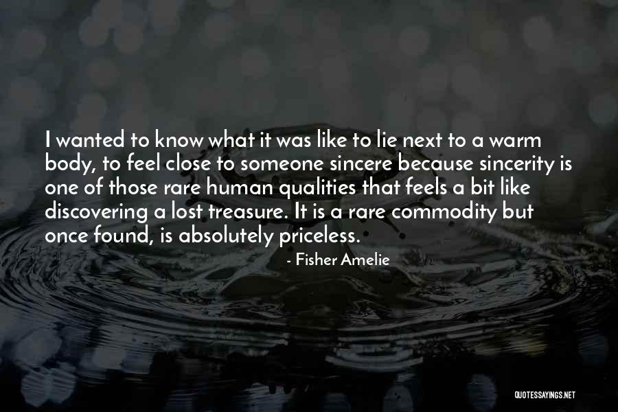Lost Treasure Quotes By Fisher Amelie Lost Treasure Quotes By Fisher Amelie