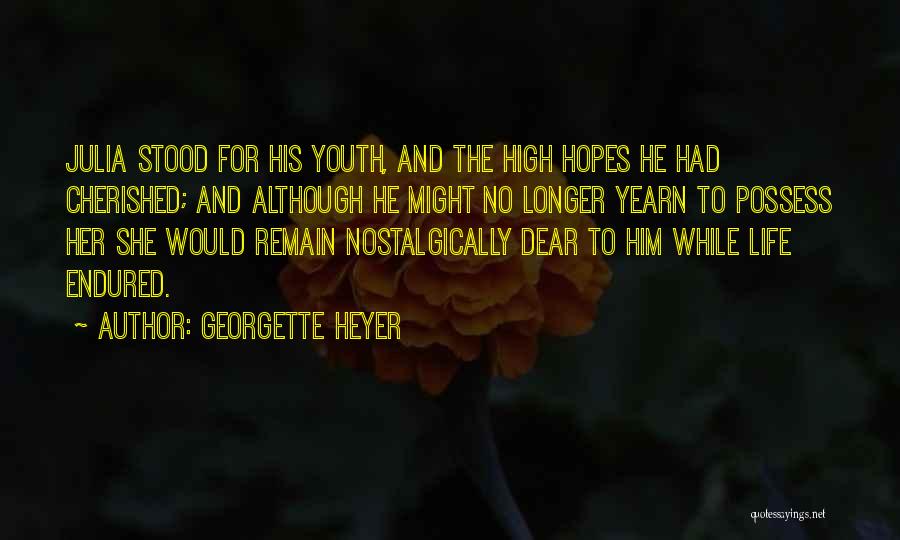 Lost Youth Quotes By Georgette Heyer