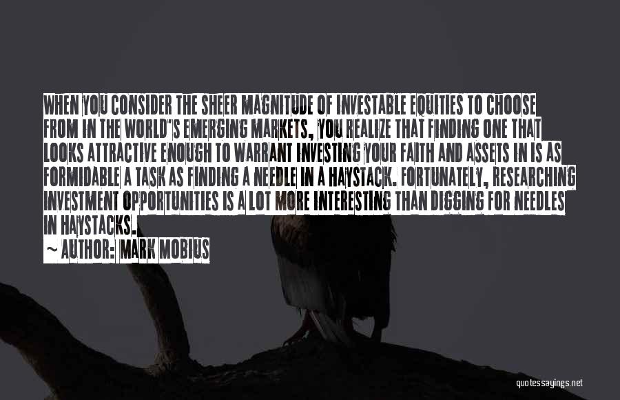 Lot Investment Quotes By Mark Mobius