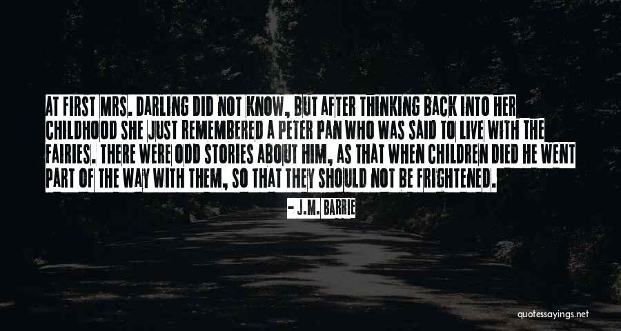 Lotf Scar Quotes By J.M. Barrie Lotf Scar Quotes By J.M. Barrie