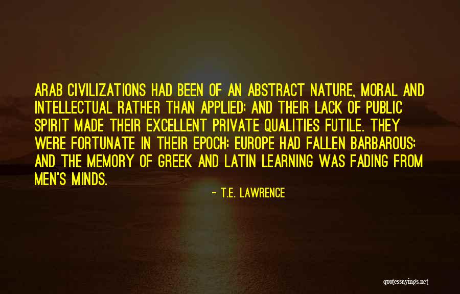 Lotions With Urea Quotes By T.E. Lawrence