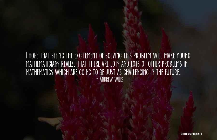 Lots Of Problems Quotes By Andrew Wiles Lots Of Problems Quotes By Andrew Wiles