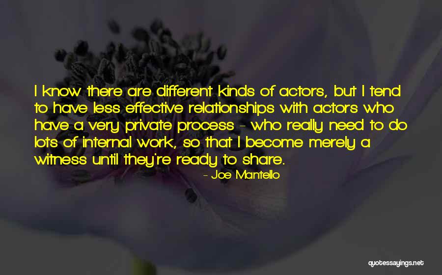 Lots Of Work To Do Quotes By Joe Mantello