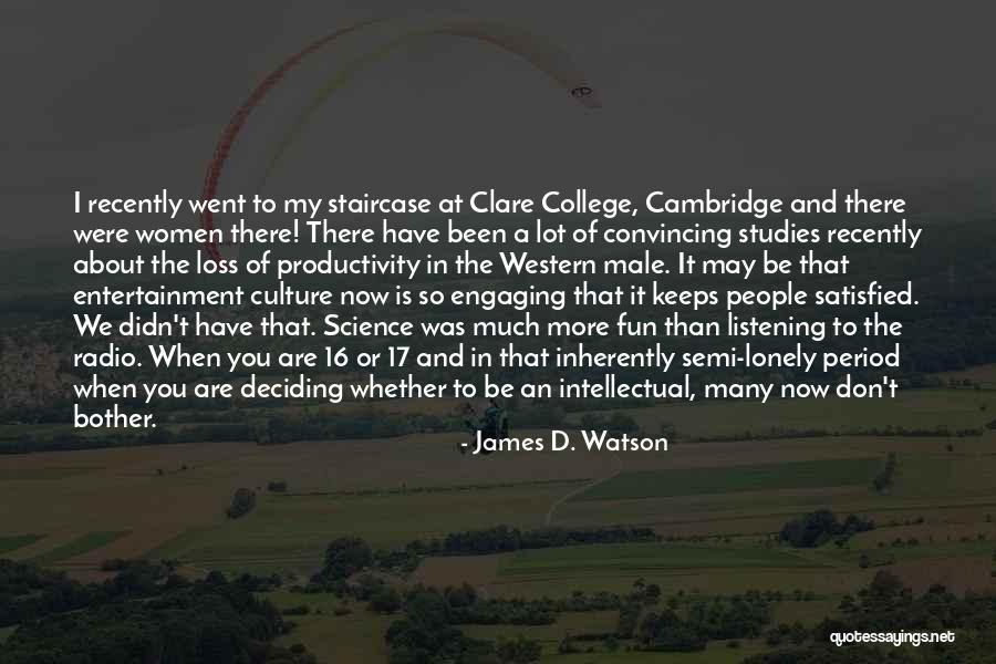 Lotstein Legal Atlanta Quotes By James D. Watson Lotstein Legal Atlanta Quotes By James D. Watson