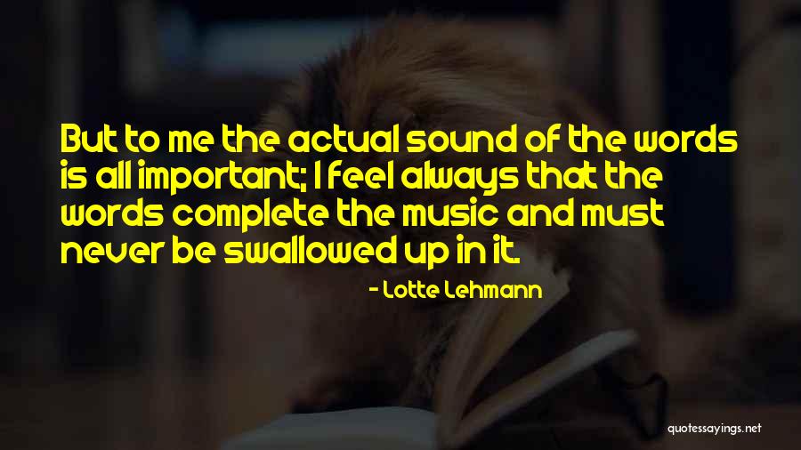 Lotte Lehmann Quotes 1818244 Lotte Lehmann Quotes 1818244