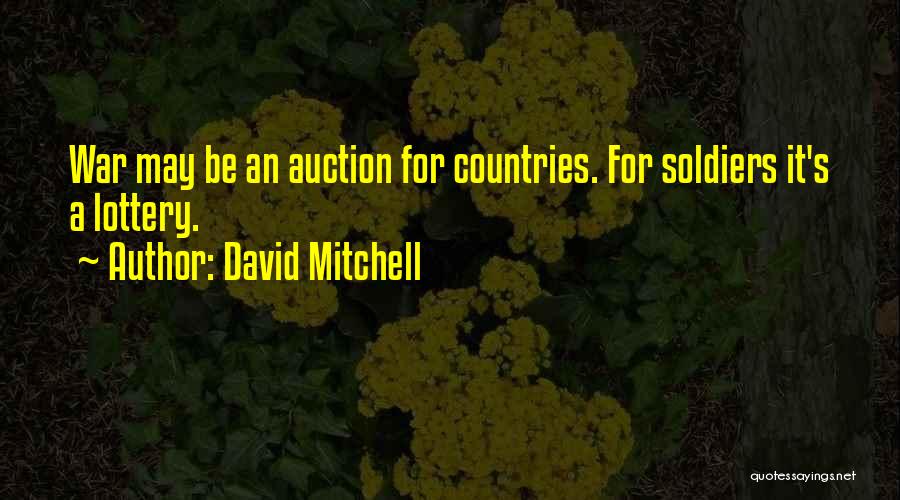 Lottery Quotes By David Mitchell