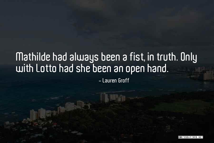 Lotto Quotes By Lauren Groff Lotto Quotes By Lauren Groff