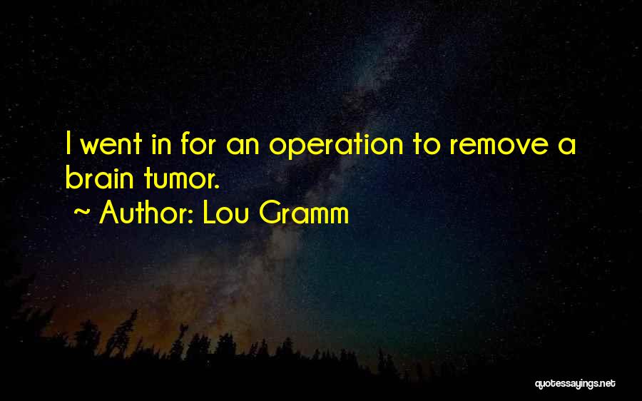 Lou Gramm Quotes 621964