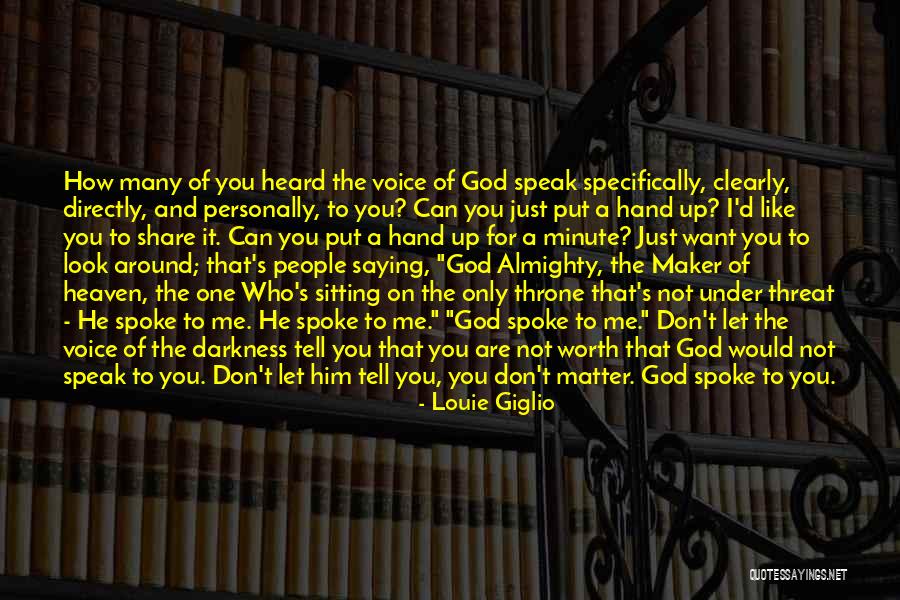 Louie Giglio Quotes 1494038 Louie Giglio Quotes 1494038
