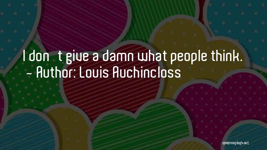 Louis Auchincloss Quotes 295709