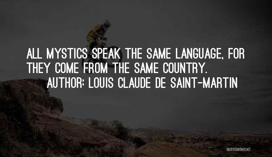 Louis Claude De Saint-Martin Quotes 2204373