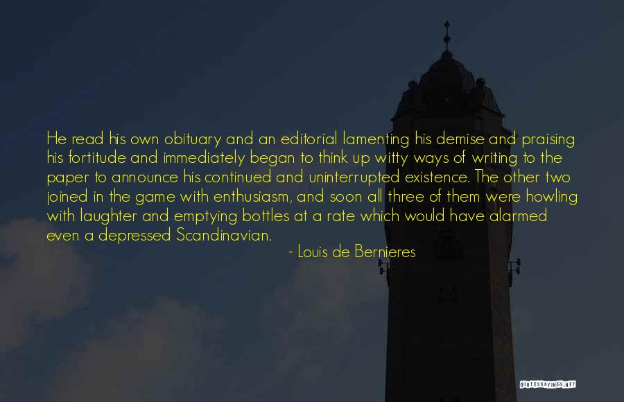 Louis De Bernieres Quotes 1245489 Louis De Bernieres Quotes 1245489