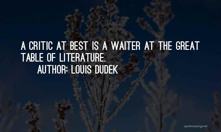 Louis Dudek Quotes 546836