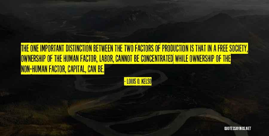 Louis Kelso Quotes By Louis O. Kelso