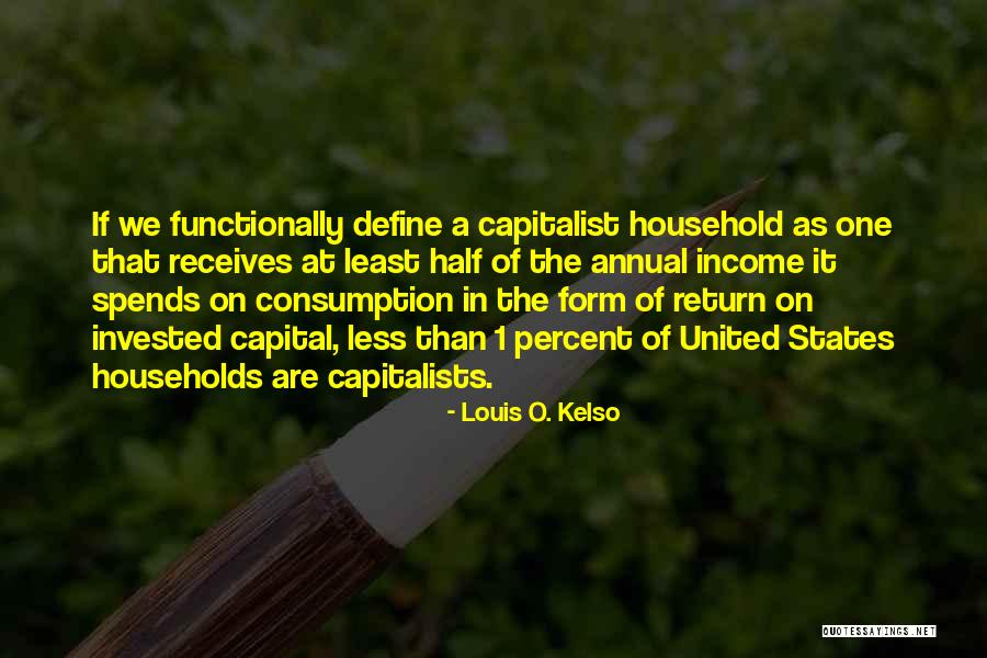 Louis Kelso Quotes By Louis O. Kelso