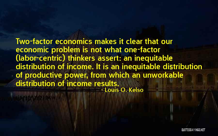 Louis Kelso Quotes By Louis O. Kelso